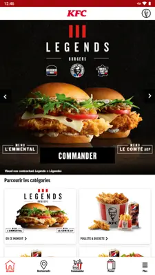 KFC FR android App screenshot 0