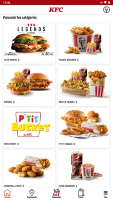 KFC FR android App screenshot 1