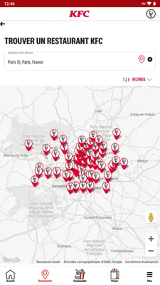 KFC FR android App screenshot 2