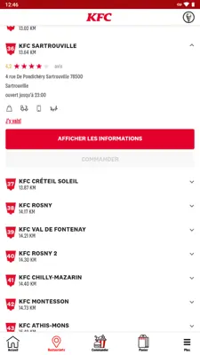 KFC FR android App screenshot 3